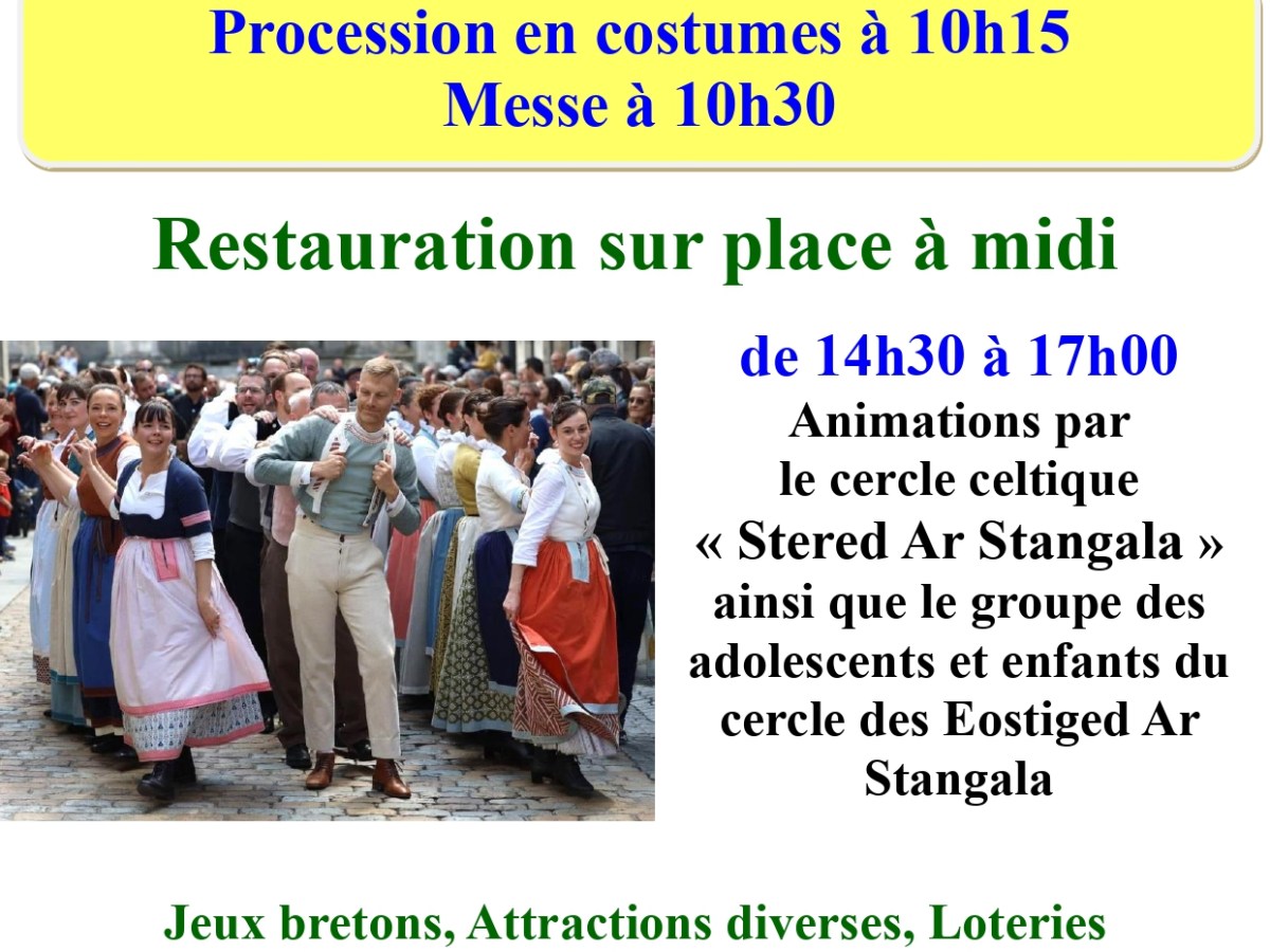 Grand Pardon de la chapelle de ty mamm doue – Dimanche 5 juillet&nbsp;2026
