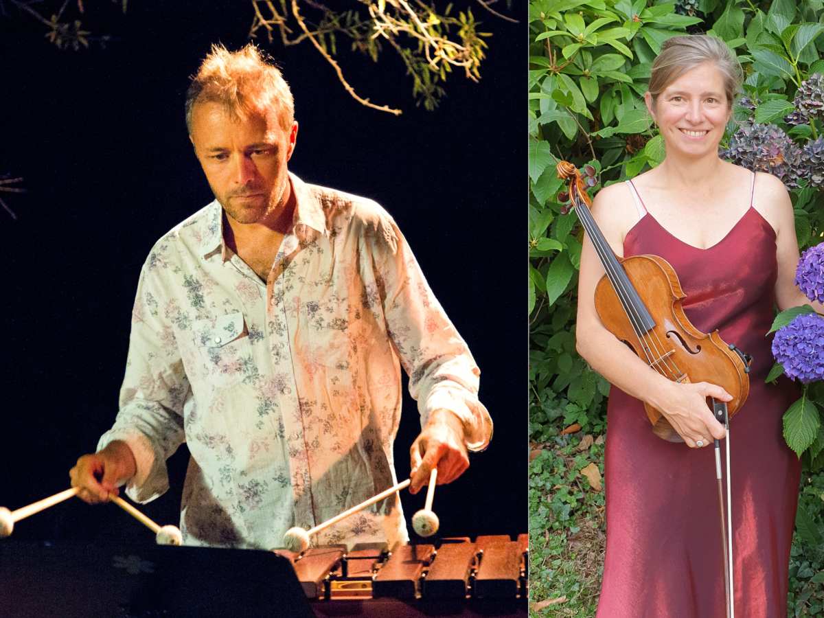 Concert – samedi 15 août 2026 à 18h30 – duo violon – marimba (Caroline Chardonnet-Méniel et Damien Petitjean&nbsp;)